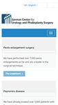 Mobile Screenshot of deutsches-zentrum-urologie.com